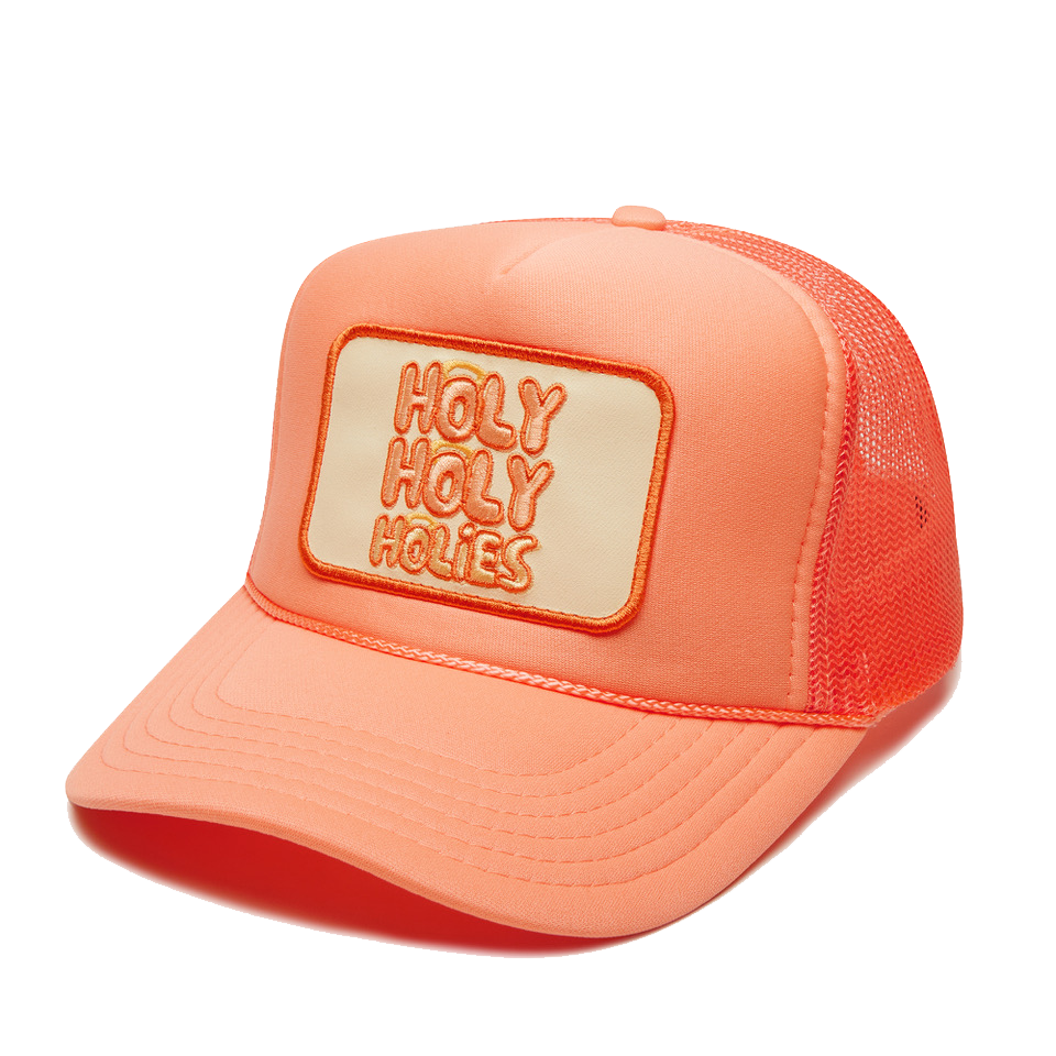 Holies Trucker Hat – Coral