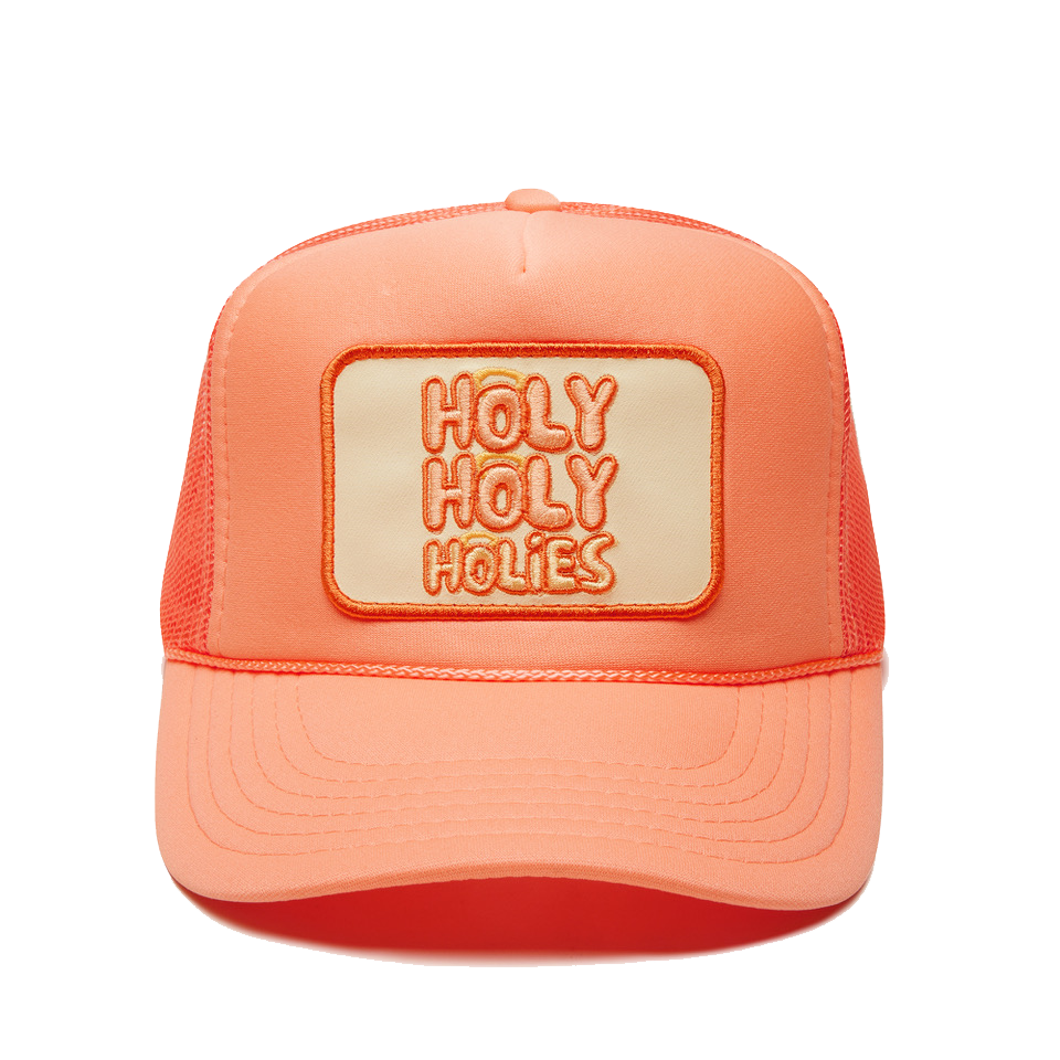Holies Trucker Hat – Coral